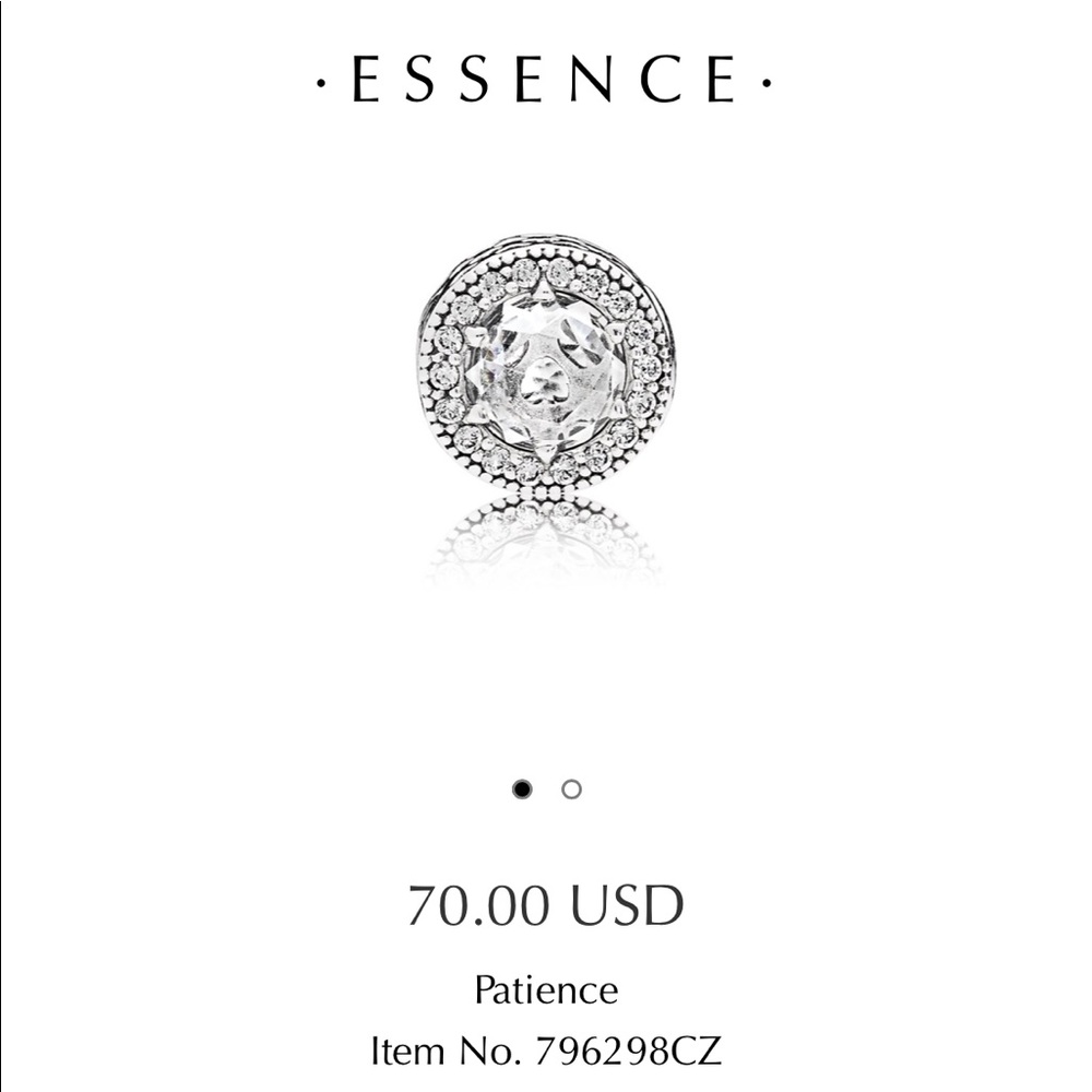 Pandora ESSENCE patience charm